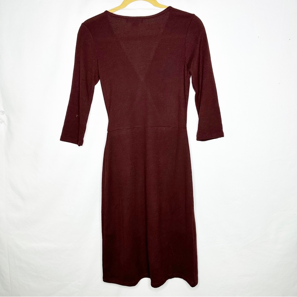 SANCTUARY Faux Wrap Sweater Dress NWOT in XS - Picture 5 of 5